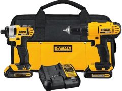 DEWALT DCK240C2 20V Lithium Drill Driver/Impact Combo Kit
