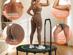 BCAN 40" Foldable Mini Trampoline Review